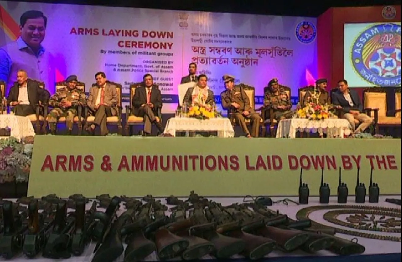 644 Surrendered Extremists Will be reinstated: Sonowal