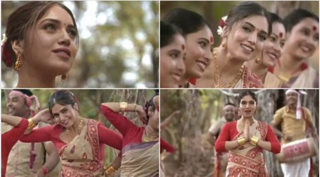 WATCH: Bhumi Pednekar steps to the tune of Bihu