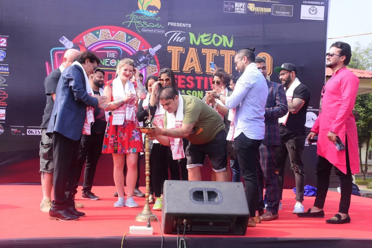 GUWAHATI: 3-day long Neon Tattoo Festival to conclude today