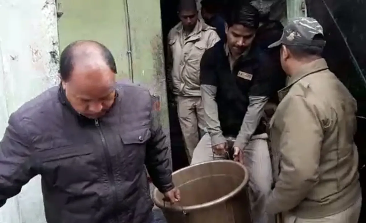 Illegal Liquor Dens Busted in Ulubari, 16 Arrested