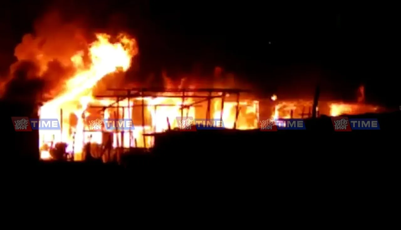 Fire Breaks Out In Nagaon
