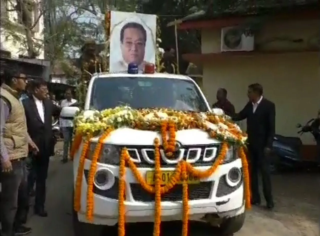 Pranab Gogoi Cremated with State Honour