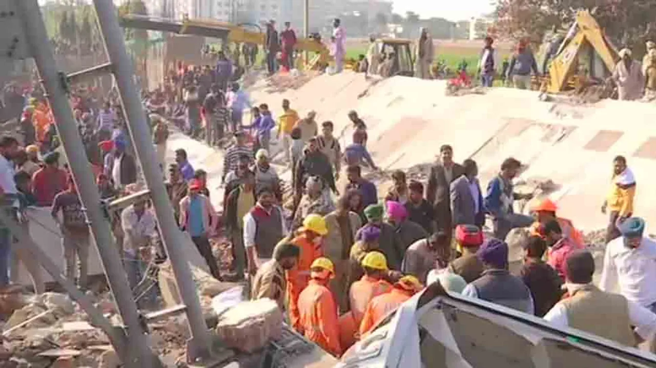 Many Feared Trapped as  Building Collapses in Punjab