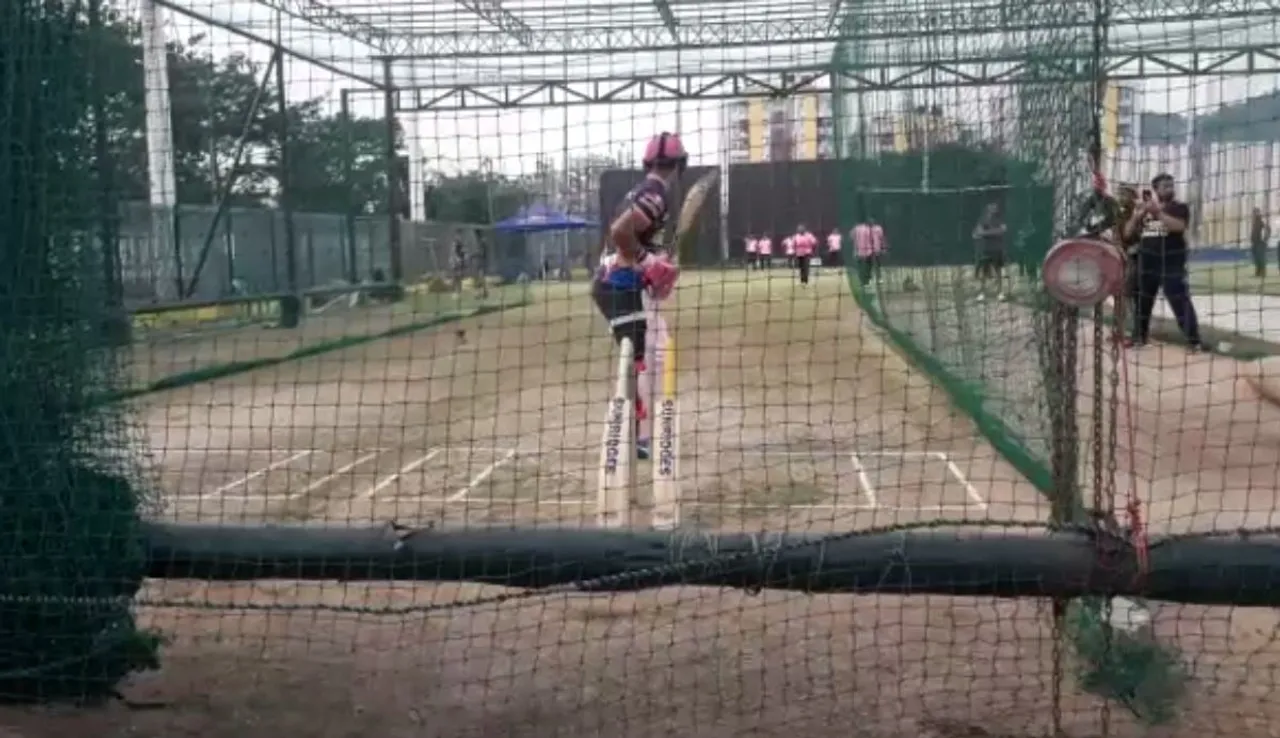 IPL 2020: Riyan Parag Spotted Practicing In the Nets of Barsapara
