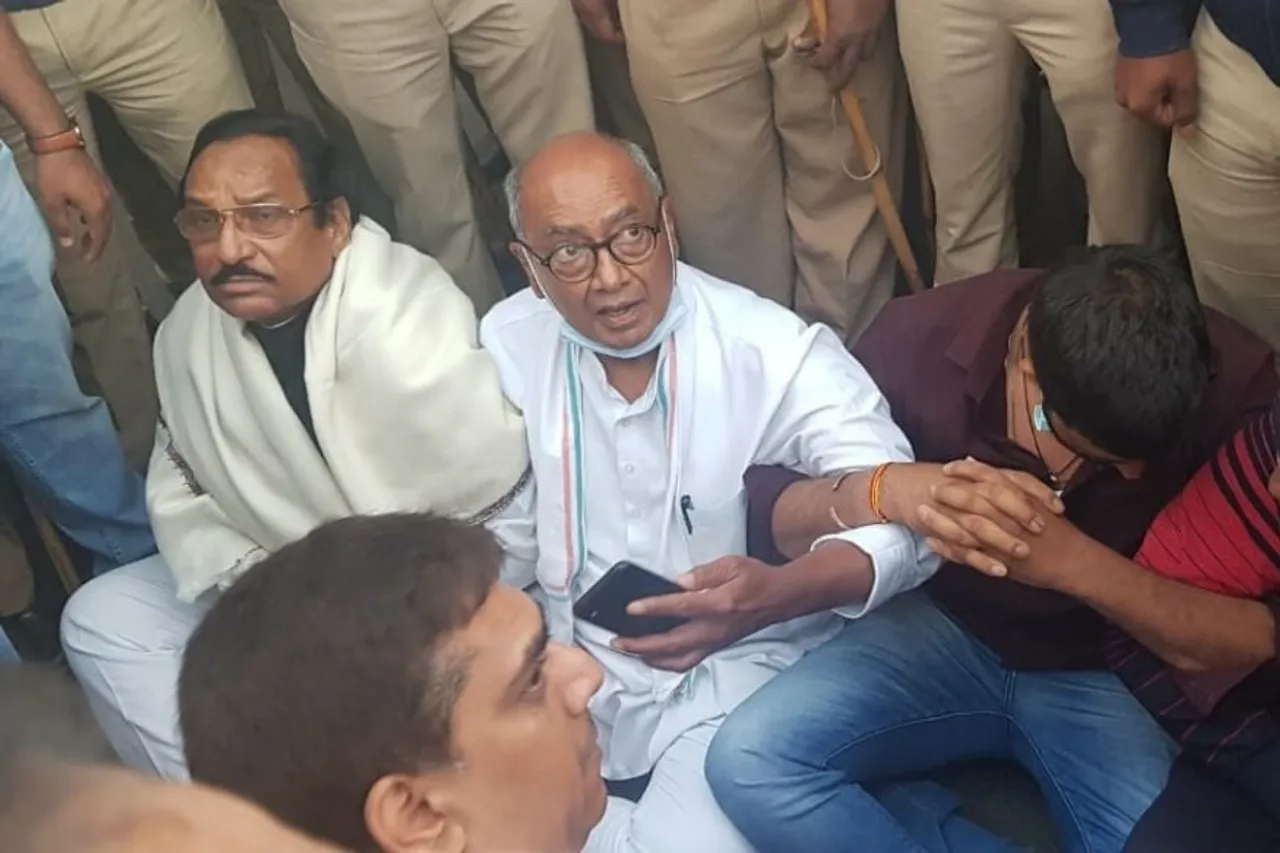 Digvijaya Singh Announces Hunger Strike