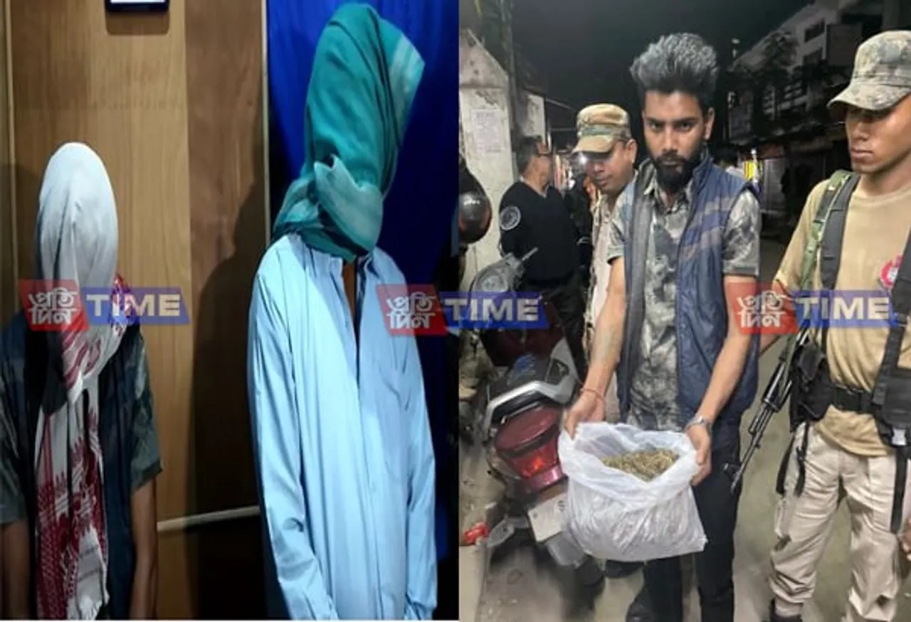 Cannabis seized in Dibrugarh: 2 arrested