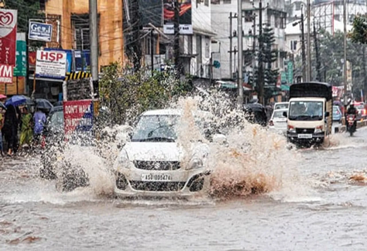 Flash flood in Guwahati