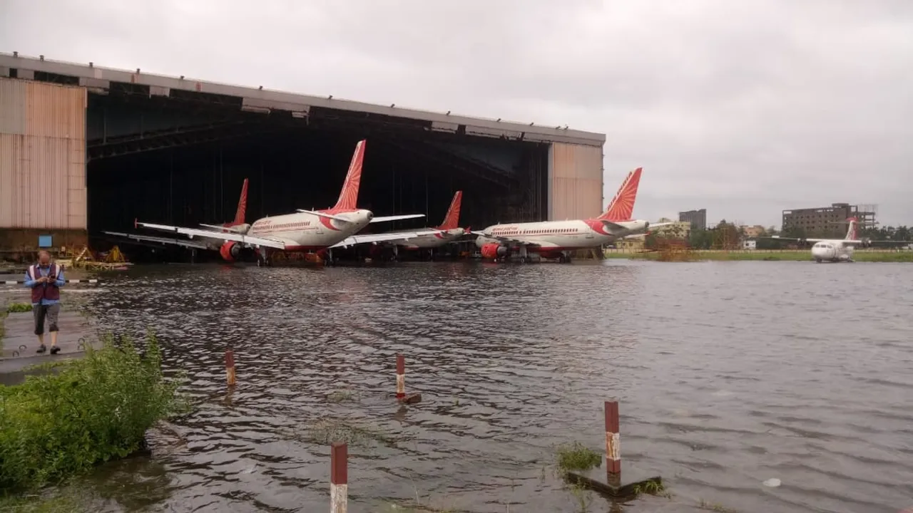 Cyclone Amphan: Kolkata Airport Flooded