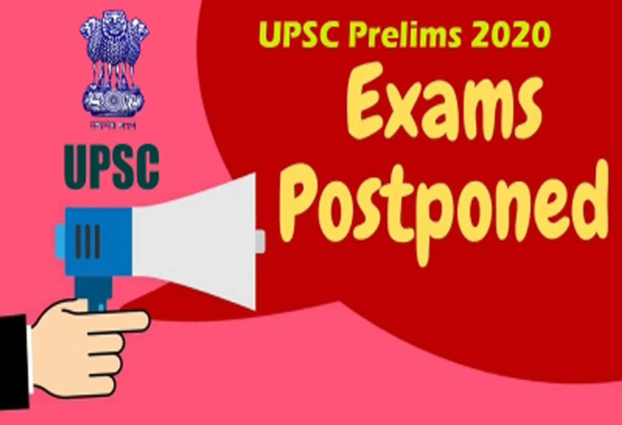 UPSC (IAS) Prelims 2020 Postponed