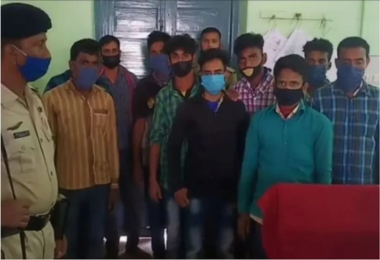10 Bangladeshi Youths Arrested In Tripura