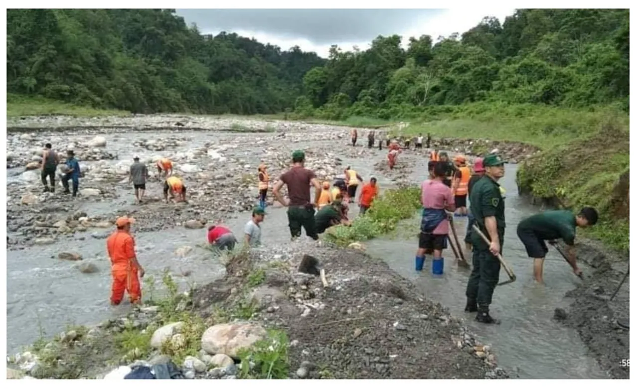 Flow of River Water To Assam Disrupted by Heavy Rains: Bhutan Clarifies