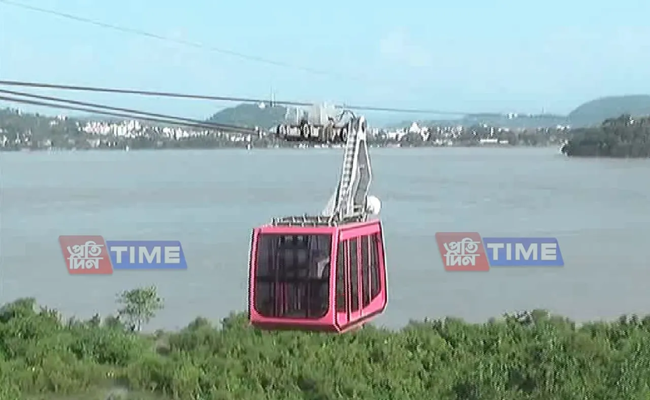 Guwahati-North Guwahati Ropeway To Launch Soon