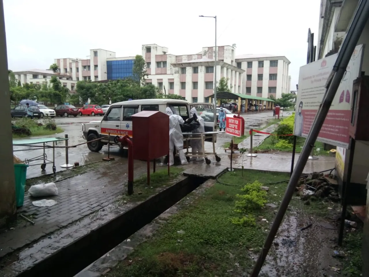 COVID-19 Patient Sustains Head Injury, Dies at BMCH