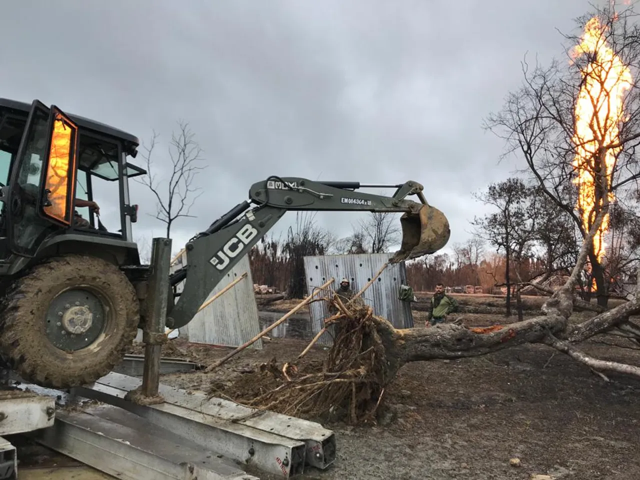 Baghjan Blowout: Platoon bridge’s construction completes, debris cleared
