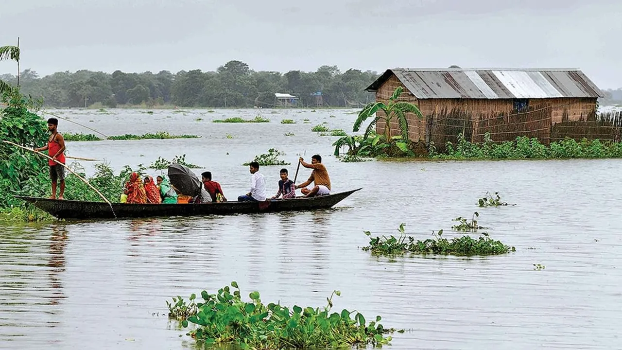 Assam Floods: 9.2 lakh affected across 2071 villages in 23 districts