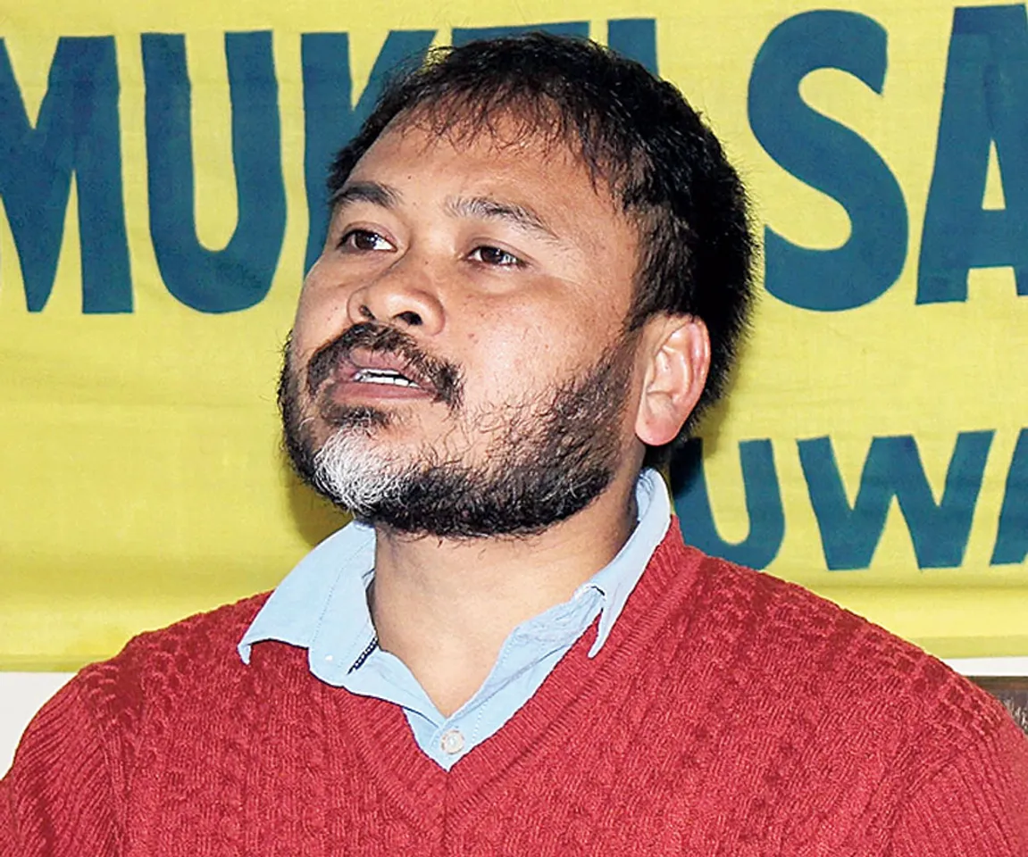 Akhil Gogoi Tests COVID-19 Positive