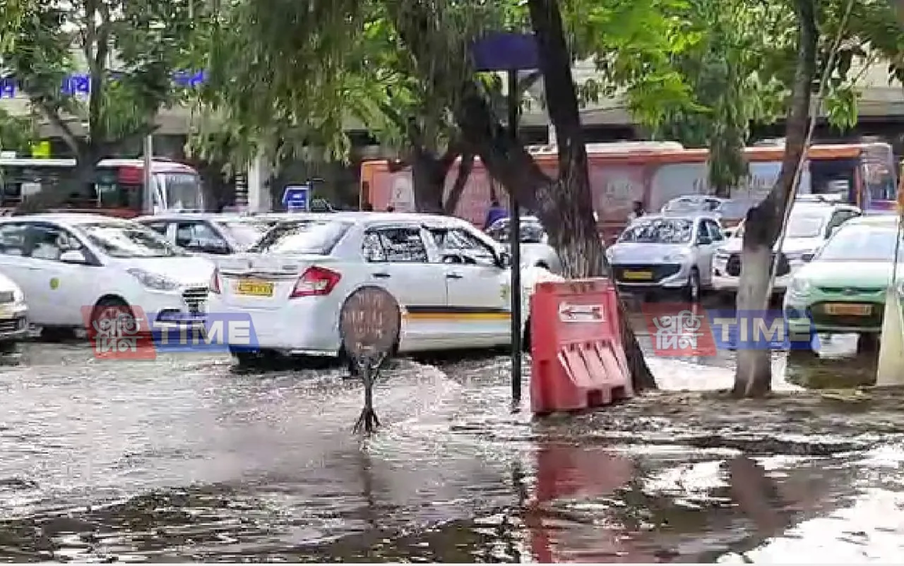 Borjhar Airport Reels Under Artificial Flood