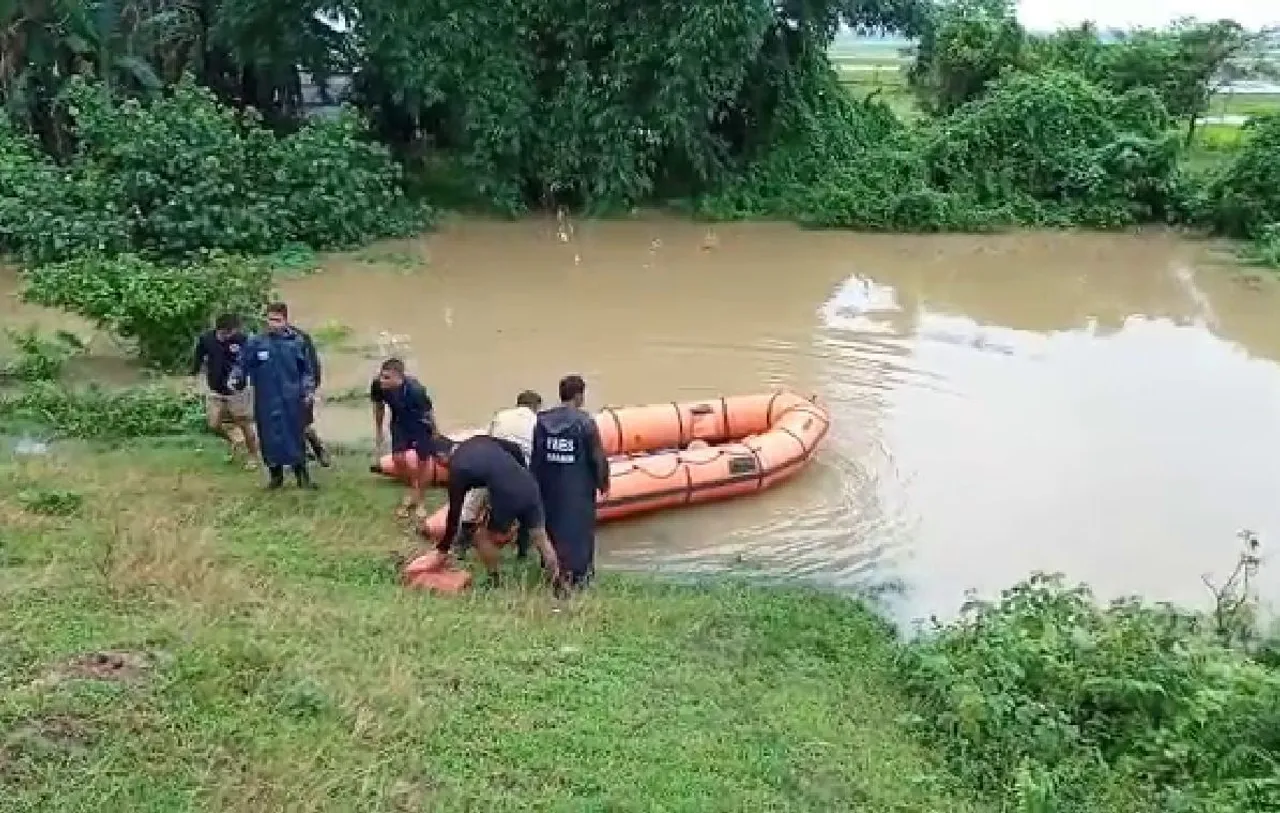 Dhemaji: Three of a Family Missing after Car Falls in River