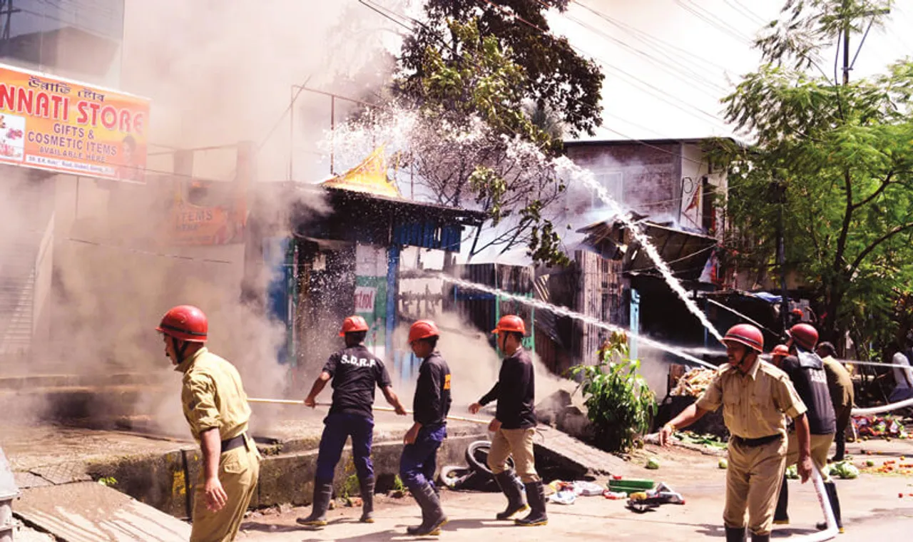 Darrang: Fire breaks out in office