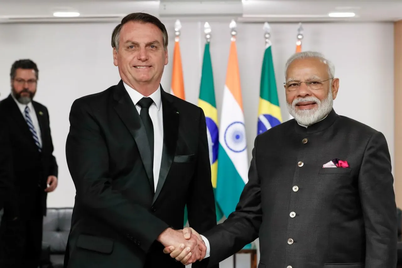 PM Modi Wishes Speedy Recovery for Brazil Prez Who Tests COVID-19 +