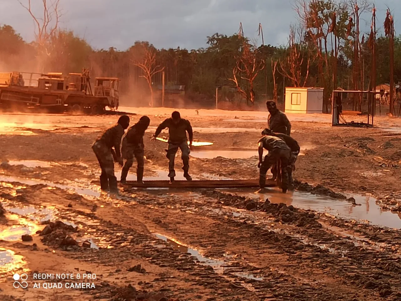 Army Actively Involved At Baghjan OIL Well Site