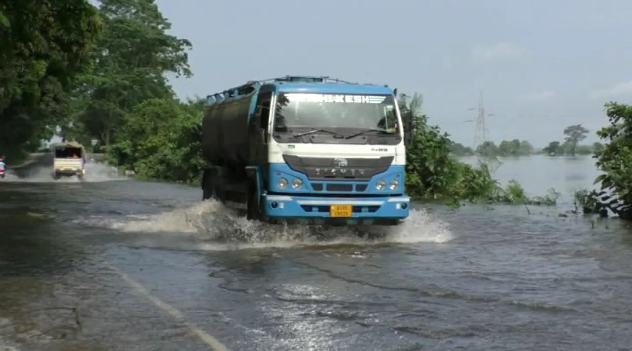Floods: Direct Communication Between Upper and Lower Assam Snapped