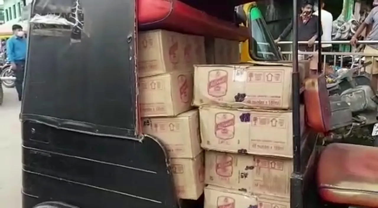 Diphu: 66 liquor cartons seized