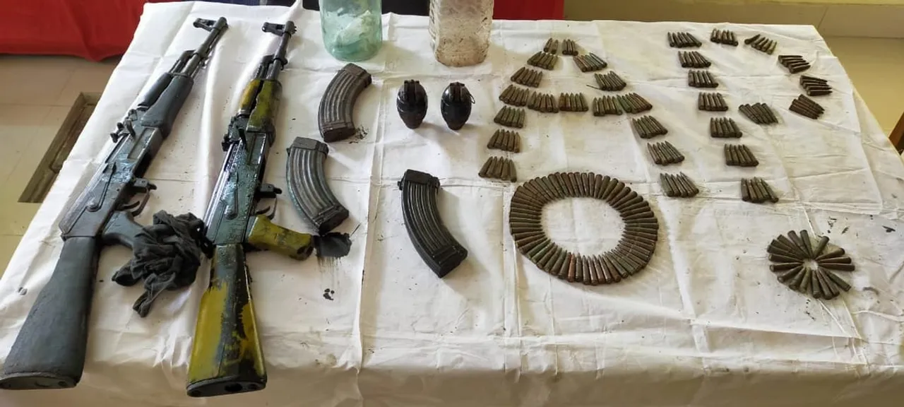Kokrajhar: Huge Cache of Arms, Ammunition Recovered