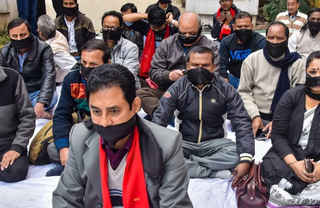 Anti-CAA Protests in Sonari