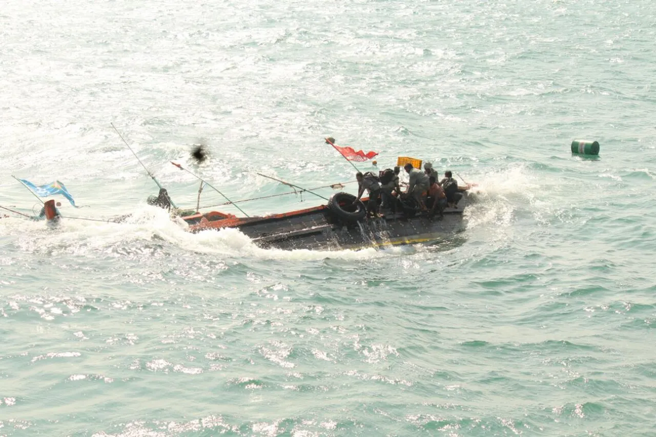 Boat capsizes in Goalpara