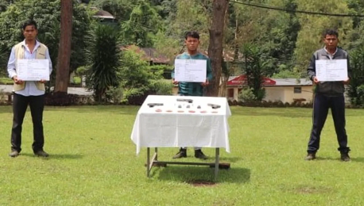 Three ULFA (I) Cadres Arrested from Tirap