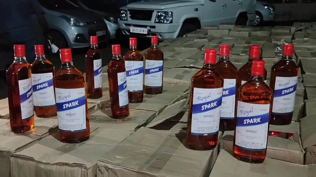 Dhubri: Illegal Liquor Seized