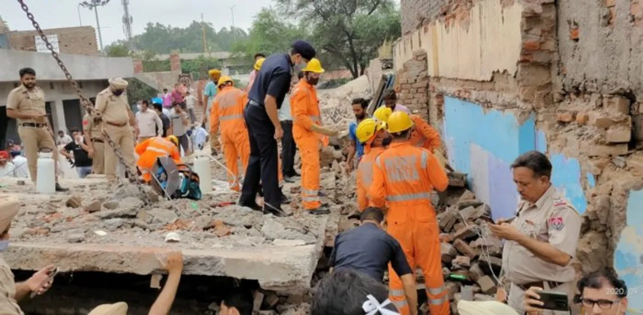 2 Die After Building Collapses in Mohali