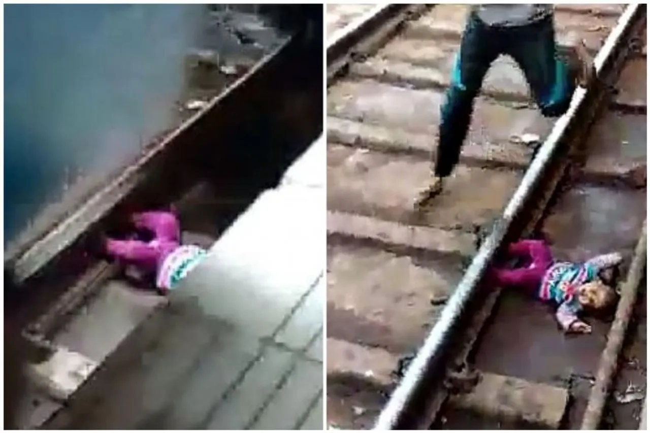Minor Survives Even After Train Runs Over Him