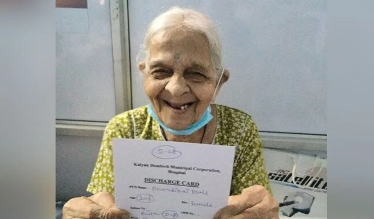 Maharashtra: 106-Year Old Woman Defeats Covid-19