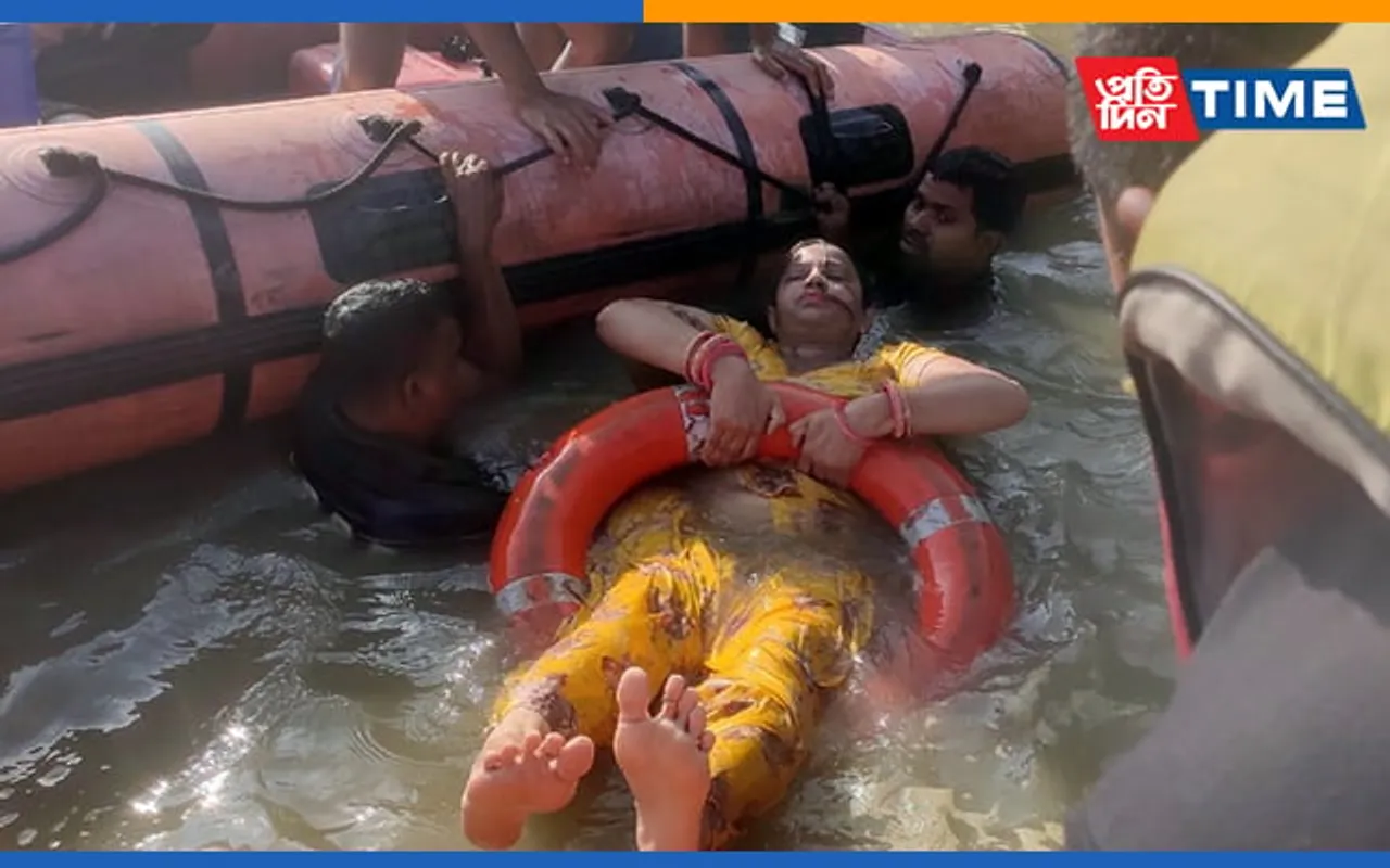 Guwahati: SDRF Rescues Woman from Drowning