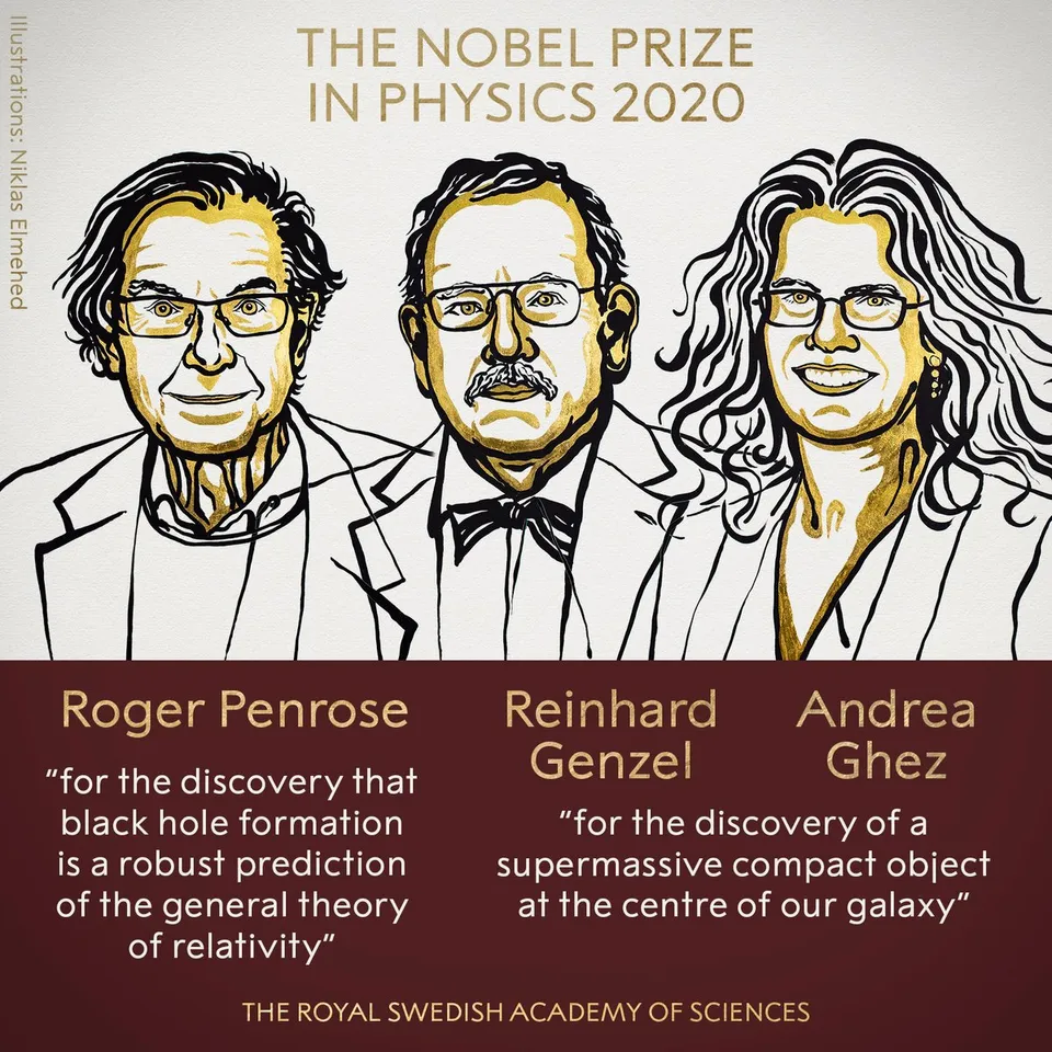 Trio Awarded Physics Nobel Prize For Research Into Black Holes