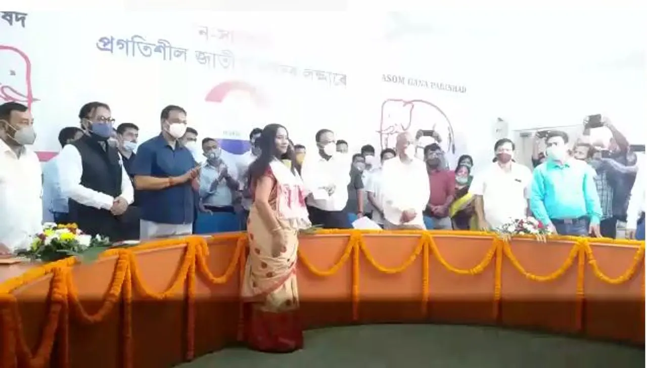 Singer Kalpana Patowary Joins AGP