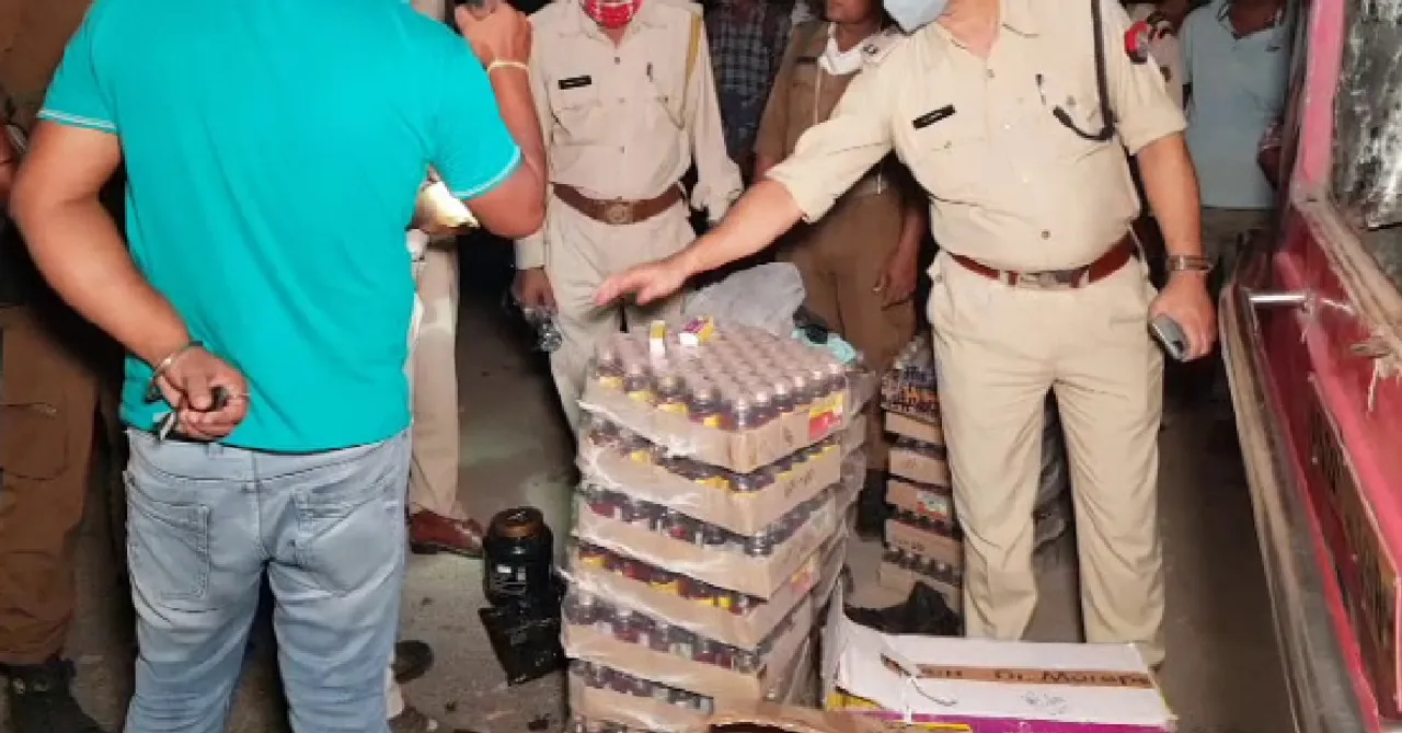 Large Quantity Of Cough Syrup Bottles, Tablets Seized
