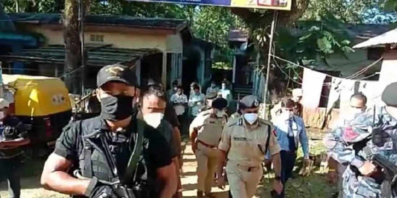 GP Singh Reviews Law & Order Situation at Assam-Mizoram Border