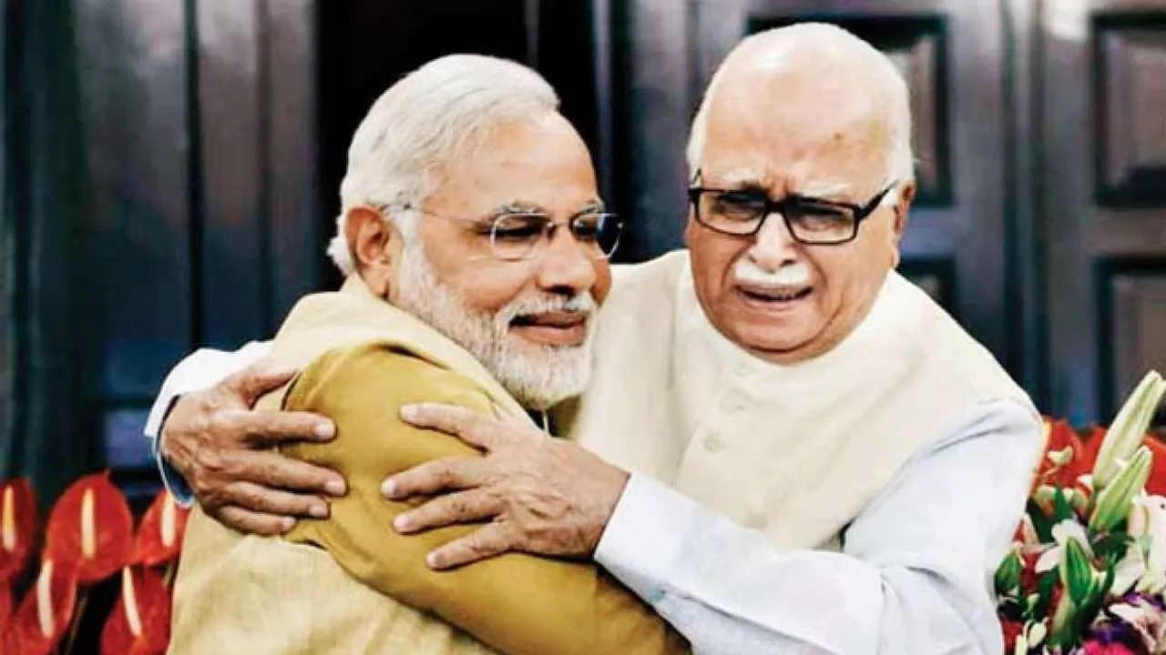 Living Inspiration For India: Modi Praises Advani