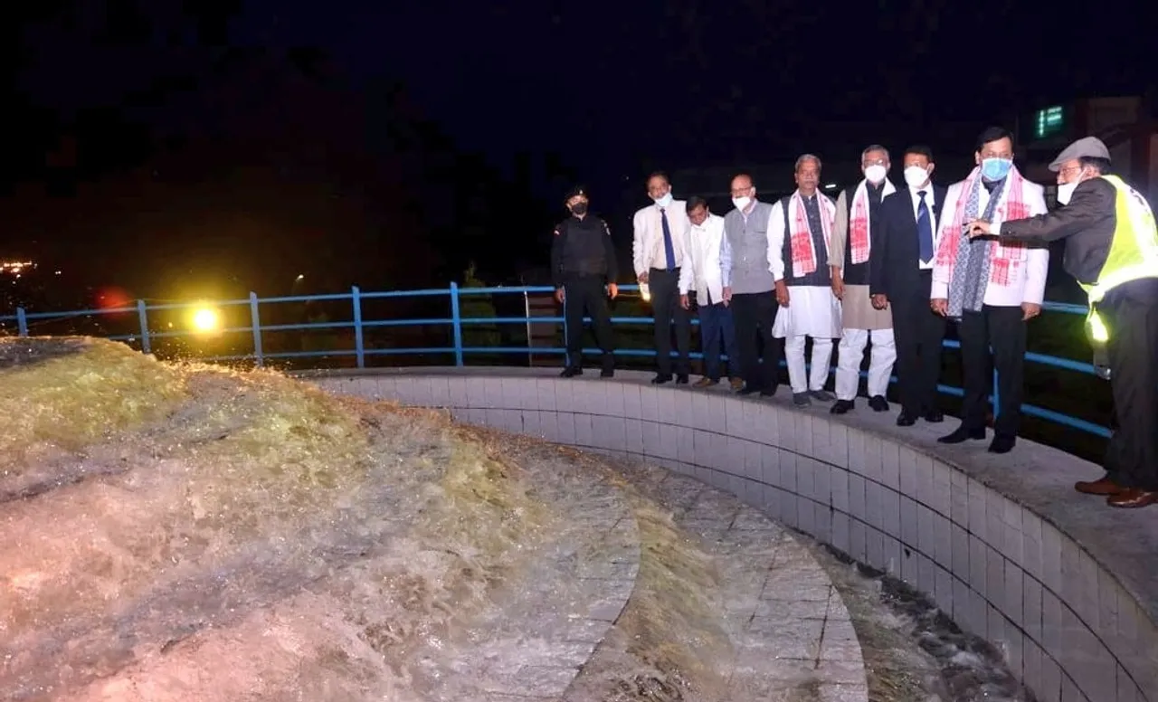CM Sonowal Inaugurates 1st Phase Of Water Supply Project