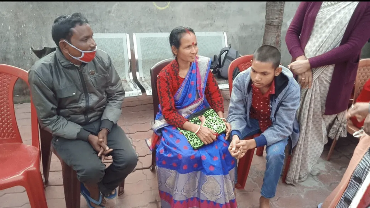 Specially-Abled Child Reunites With Family After 3 Years