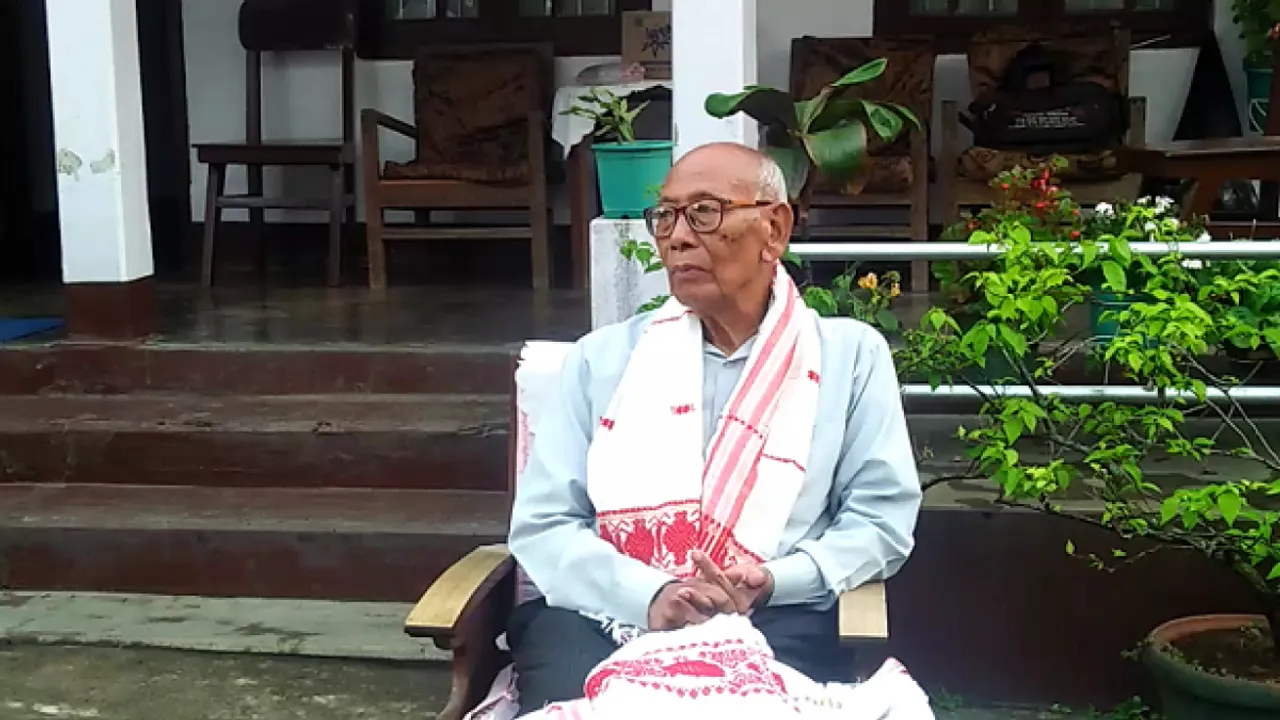 5th Rongbong Terang Integration Award to Phanindra Kr DevChoudhury
