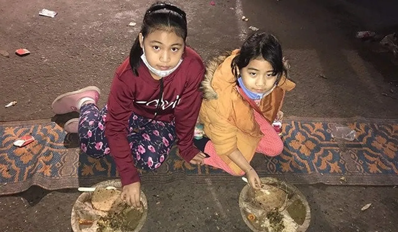 Manipur’s 9-Year Old Climate Activist Joins Farmers’ Protest
