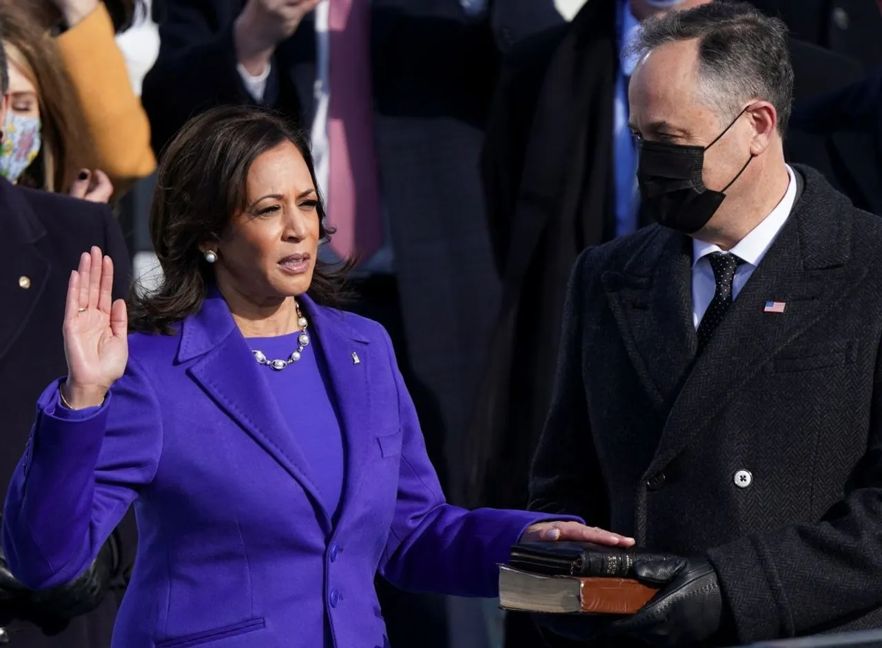 Kamala Harris Sworn In As US Vice President