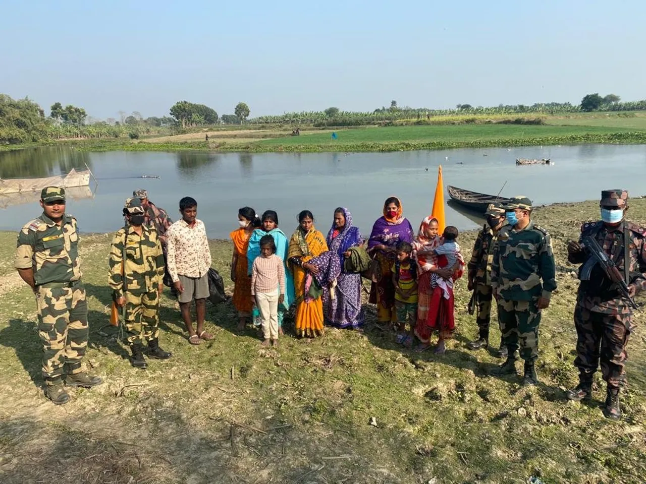 9 Bangladeshis Apprehended While Trying To Enter India