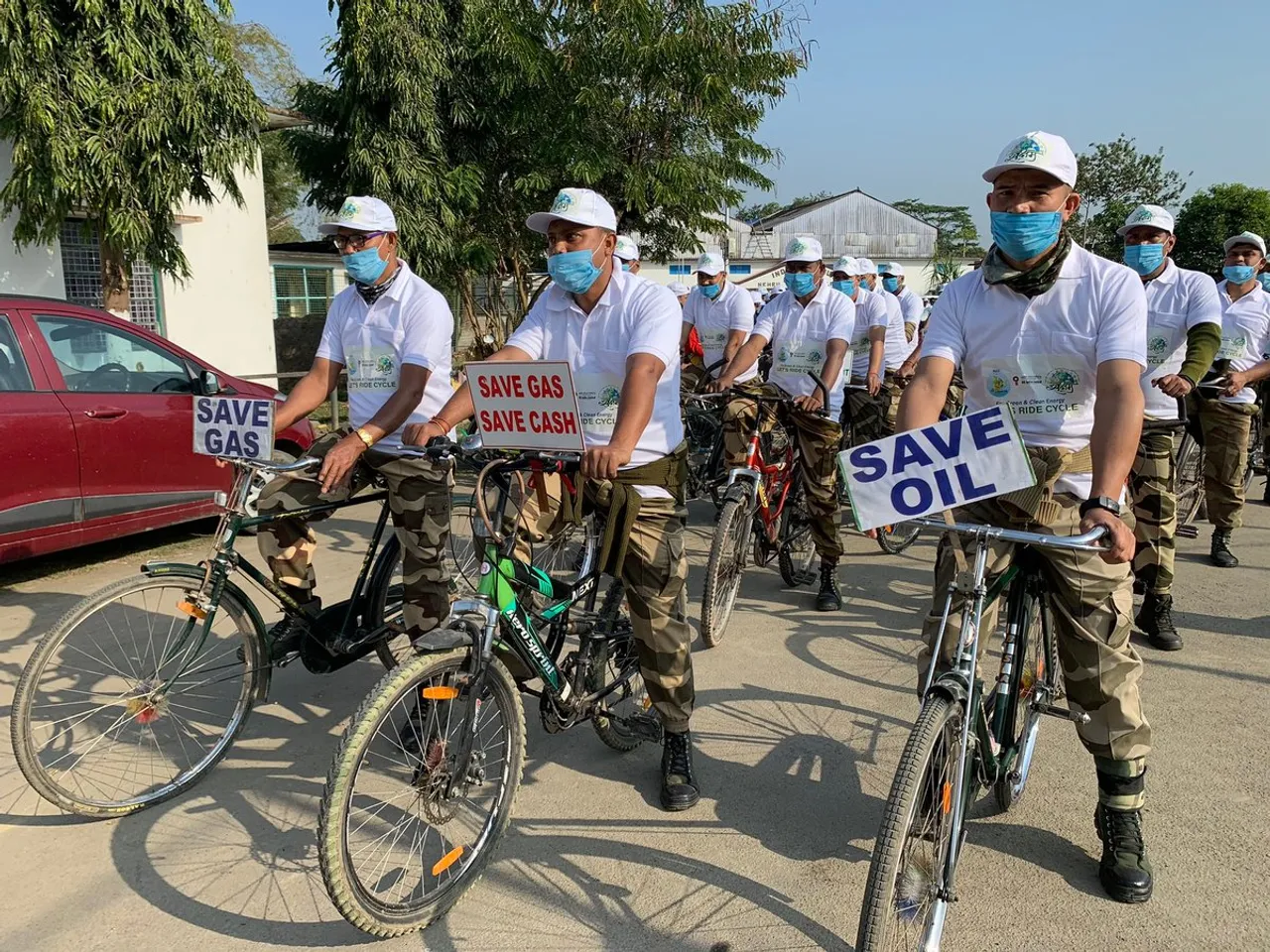 Assam: Cyclothon On Fuel Conservation