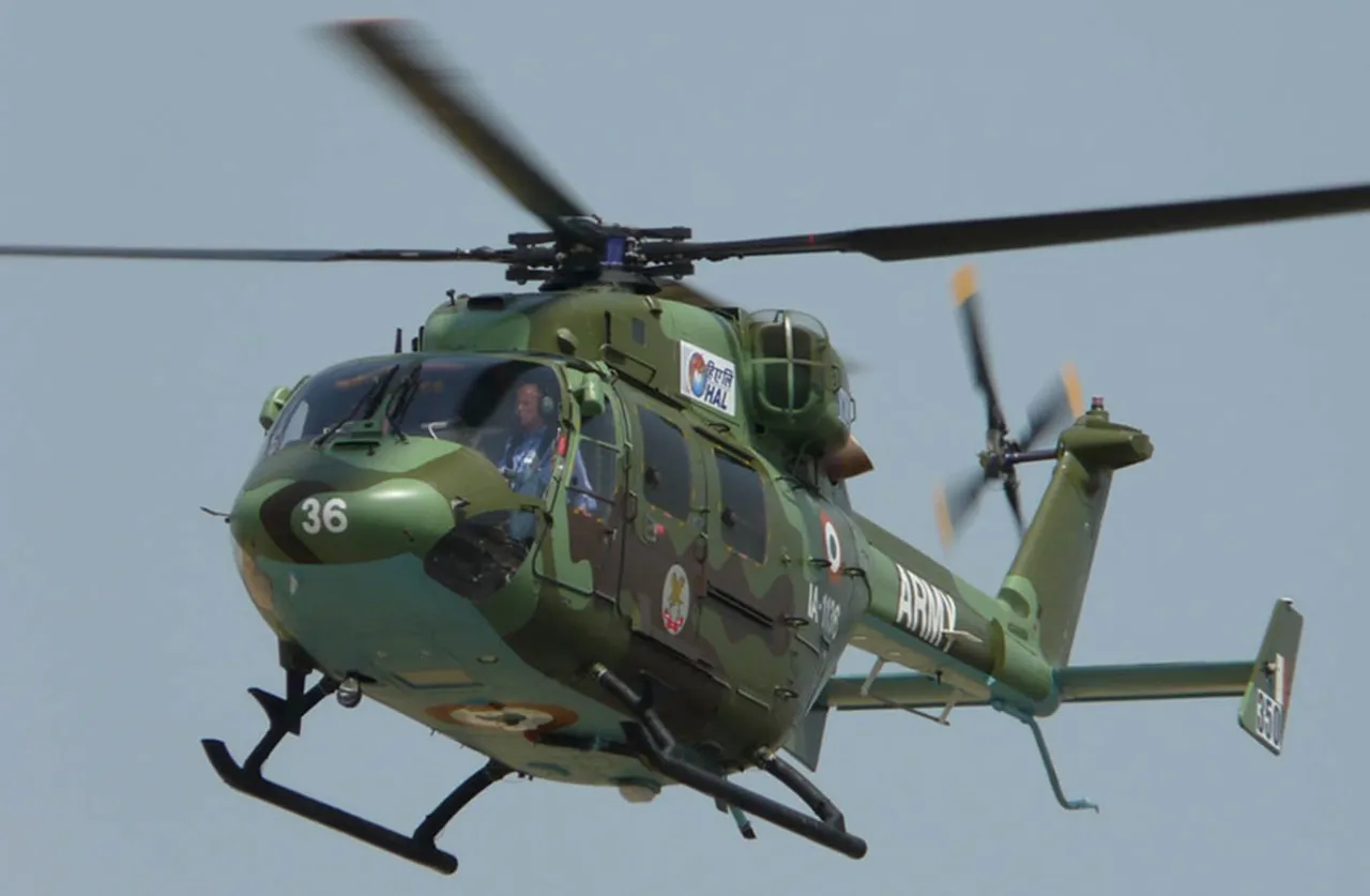 2 Pilots Injured As Army Helicopter Crash Lands In J&K