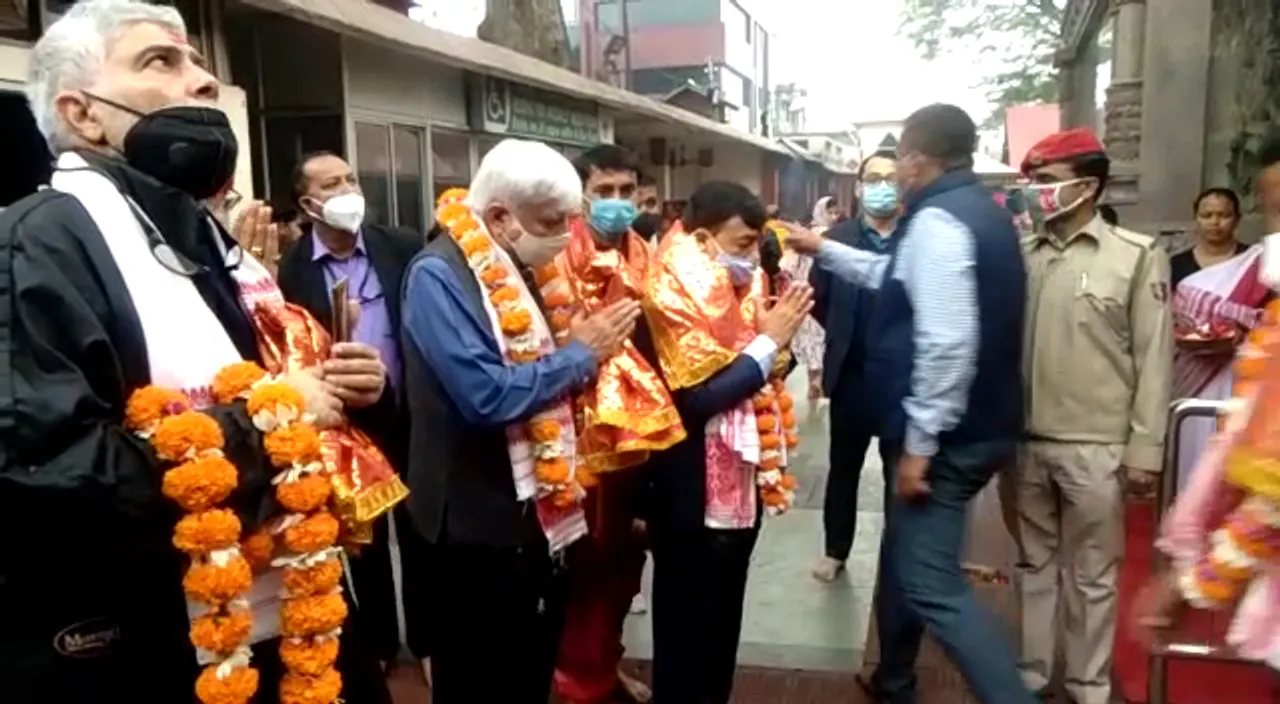 Sunil Arora, Other Election Officials Offer Prayers At Kamakhya